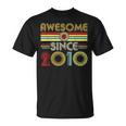 Awesomeince 2010 Classic Year Birth Of Birthdayintage Tシャツ