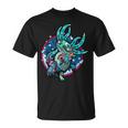 Axolotl Pastel Cute Axolotl Diseño Gráfico Camiseta unisex
