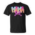 Baseball Mama Drip Ice Cream Baseball Mom Mother's Day T-Shirt