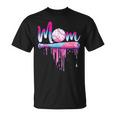 Baseball Mom Ice Cream Drip Mother's Day Baseball Mama T-Shirt