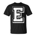 Best Friendshipseven Letters E From Friends Tシャツ