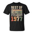 Best Of 1977 オールド・カセット 49歳の誕生日 レトロ Tシャツ