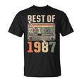 Best Of 1987 オールド・カセット 39歳の誕生日 レトロ Tシャツ