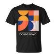 Bossa Nova ブラジル ジャズミュージック ヴィンテージモダンデザインtシャツ Tシャツ