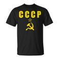 Cccp Urss Unionoviétiqueintagetyle Guerre Froide T-Shirt