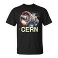 Cern 大型ハドロン衝突型加速器 レトロ素粒子物理空間 Tシャツ