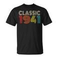 Classic 1941Intage 1941 Womenintage Year Birthday Tシャツ