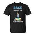Claw Machine Rage Against Claw マシンスキル アーケードゲーマー Tシャツ