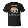 I Climbed Cotopaxiummit Club ハイキング エクアドルハイキング 長袖tシャツ Tシャツ