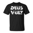 Cool Deusult God Wills It Meme Crusade Tシャツ