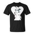 Corazón De Una Bruja Blanca Camiseta unisex