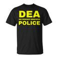 Dea 警察官 麻薬取締局 フロントプリント 長袖tシャツ Tシャツ