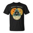 Don't Panic Life Universe Everything 42F 宇宙愛好家 Tシャツ