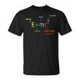 E Equals M C 2乗 EMc2 科学方程式 Tシャツ