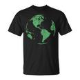Earth Dayave Our Planet Climate Change 地球儀 世界地図 Tシャツ