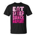 Eatleep Dance リピートダンサー メンズ レディース ダンサー ラブダンス Tシャツ