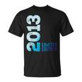 Edición Limitada Cumpleaños 2013 Camiseta unisex