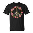Flower Power Peace Love 60年代 70年代 ヒッピーコスチューム Tシャツ