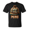 Grafico マルチカラー Chullo Peruano Machu Pichu Tシャツ