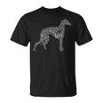 Greyhound I Love Greyhounds Tシャツ