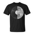 Half Mooninyl Record – Music Lover Lunar Graphic Tシャツ