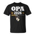 Herren Opa 2026 Loading Werdenden Opa Nachwuchs T-Shirt