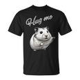 Hug Me ジャンガリアンハムスター アートデザイン 可愛い おしゃれ 動物 齧歯類 Tシャツ
