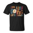 I'm Luna Doing Luna Things Groovy Retro Luna Tシャツ