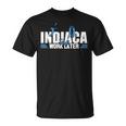 Indiaca First Work Later Handhuttlecock Peteca Indiaca Tシャツ