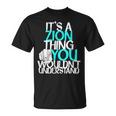 メンズ It's A Zion Thing You Wouldn't Understand Tシャツ