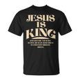 Jesus Is King Bibleerse John 14 Tシャツ