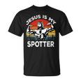 Jesus Is Mypotter ファニー ワークアウト 宗教 クリスチャン ジム Tシャツ