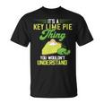 Key Lime Pie Thing レモンパイ デザート タルト フロリダパイ 長袖tシャツ Tシャツ