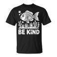Be Kind Fish 学校教師の初日おめでとう Tシャツ