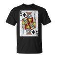 King Ofpades トランプデッキ ヴィンテージレトロスタイル Tシャツ