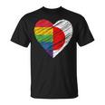 Lgbtq Japan ゲイプライド ハート ゲイとレズビアンの愛 Lgbt Tシャツ