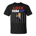 Lock Him Up Anti Trump Political Tシャツ