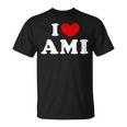 I Love Ami 私は愛する Ami Tシャツ