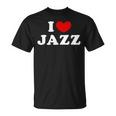 I Love Jazz 私は愛する Jazz Tシャツ