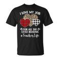I Love My Job For All The Little Reasons バレンタインハート Tシャツ