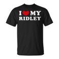 I Love My Ridley アイ・ラブ・マイ・リドリー 長袖tシャツ Tシャツ