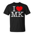I Love ハート Mk Tシャツ
