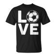 Loveoocer 愛を言うサッカー Tシャツ