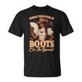 Melanin Cowgirl Swag History Africa Melanin Juneteenth T-Shirt