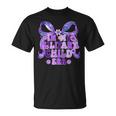 In My Military Child Era Coquette Bow Purple Up For Military T-Shirt In My Military Child Era Coquette Bow Purple Up For Military T-Shirt