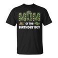Mom Of The Birthday Boy Army Camouflage Birthday Party T-Shirt