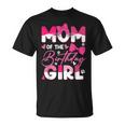 Mom Of The Birthday Girl Cat Kitty Family Matching T-Shirt