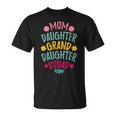 Mom Daughter Granddaughter Squad Matching Mother's Day T-Shirt