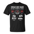 Moto Gp Motard Choses Que Je Fais Moto Gp Motard Drôle T-Shirt