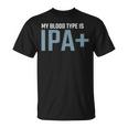 My Blood Type Is Ipa クラフトビール Ipa ペールエール Tシャツ
